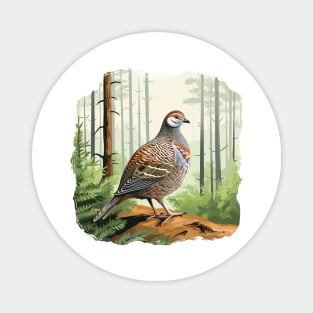 Partridge Magnet